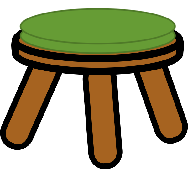 Green Stool Set